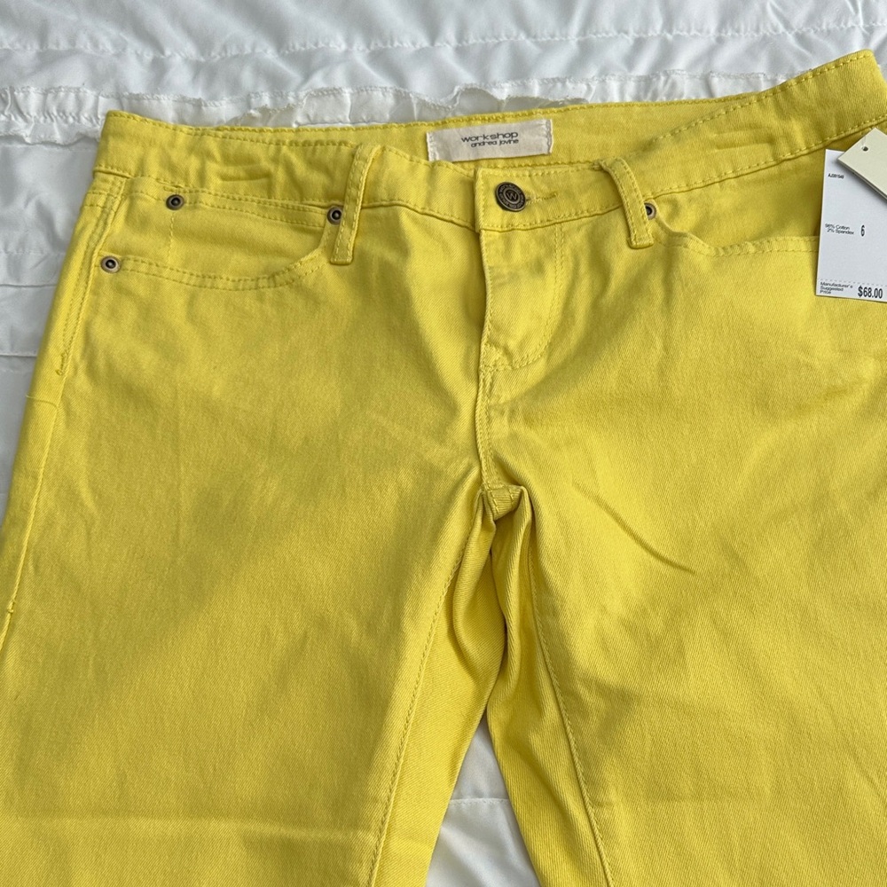 Workshop Republic Clothing Sunny Yellow Pants